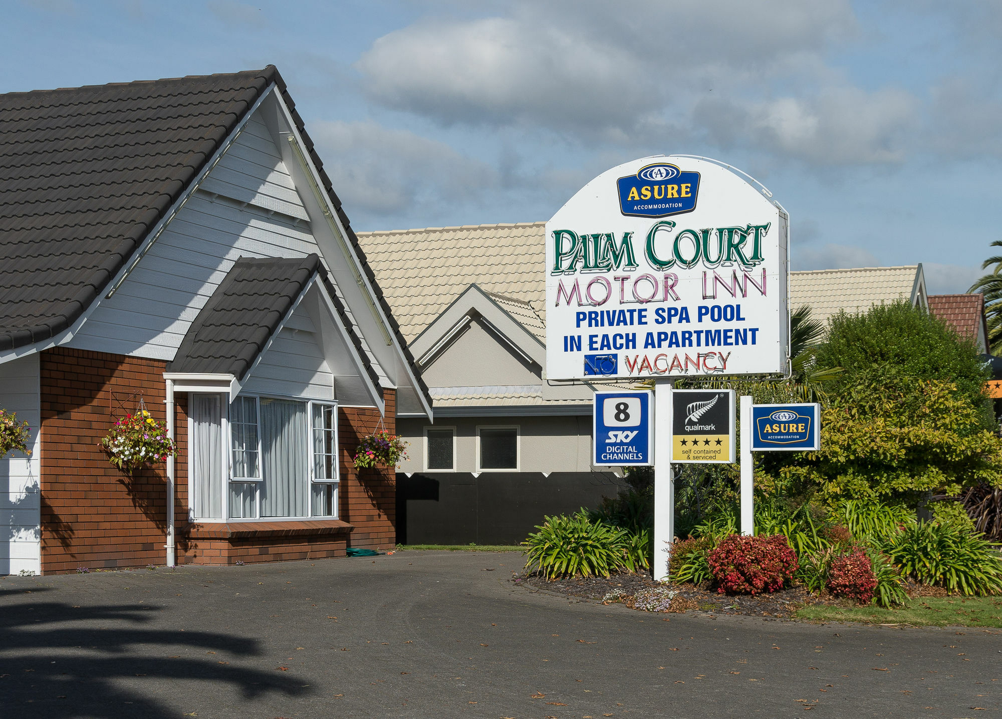 Palm Court Motor Inn Rotorua Exteriör bild