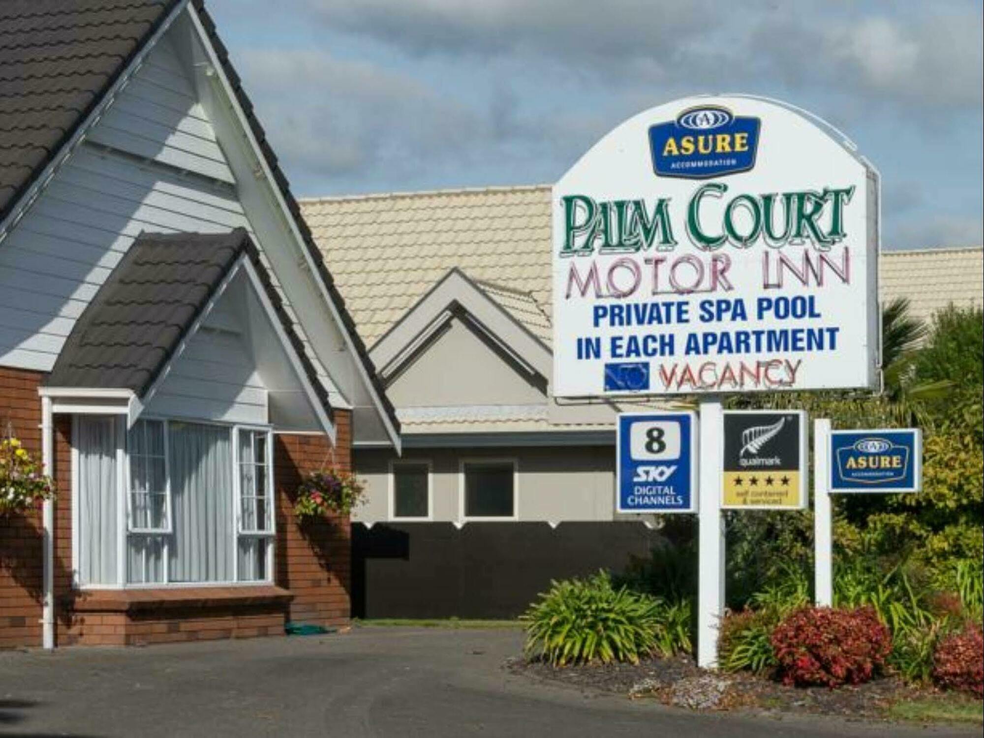 Palm Court Motor Inn Rotorua Exteriör bild